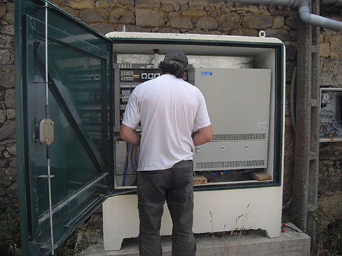 cuadro analizador de redes y equipos eléctricos